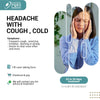 HEADACHE WITH COUGH , COLD