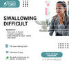 SWALLOWING DIFFICULT