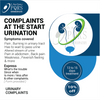 COMPLAINTS AT THE START OF URINATION